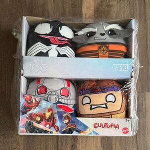 Disney Mattel Marvel Cuutopia Plush Set
